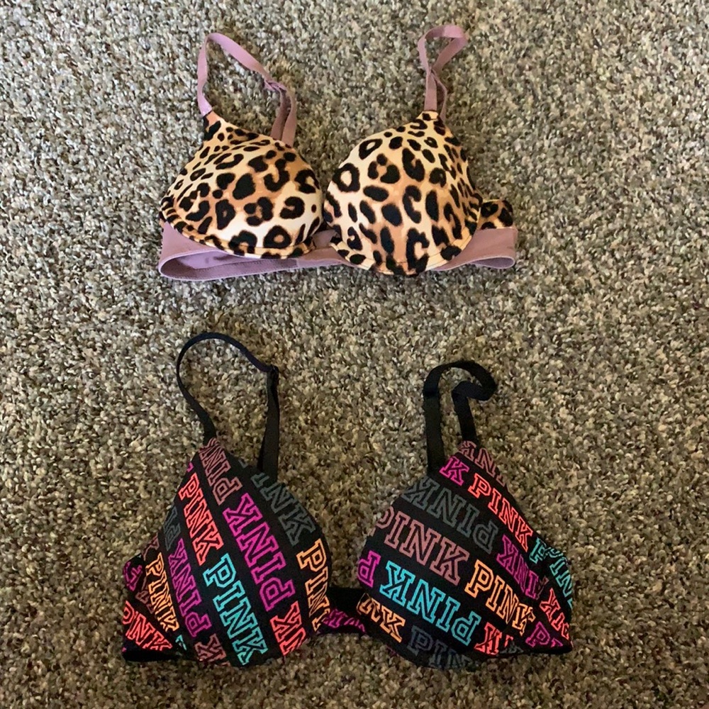PINK Bras, like new bundle. 32A